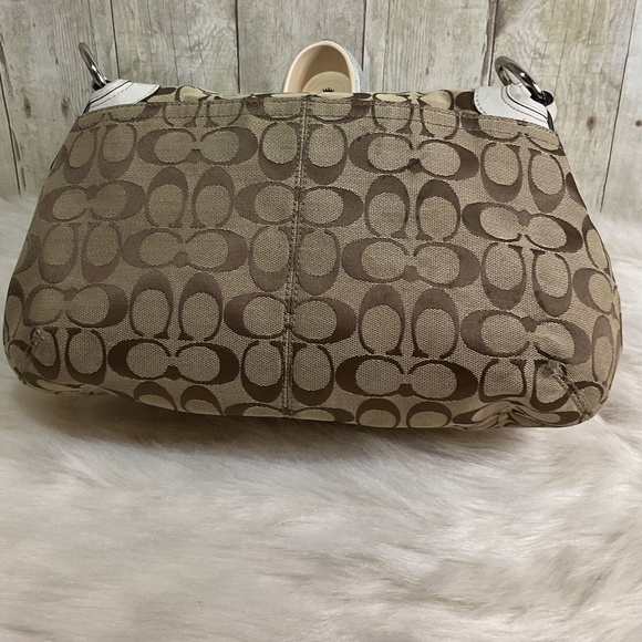 Coach Soho Pleated Signature Flap Shoulder Bag - Picture 2 of 12